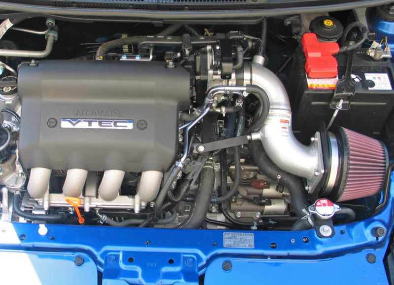 Performance Intake Kit Typhoon; FIT L4-1.5L, (Silver) 2007-2008 - View 4 | Dirty Garage