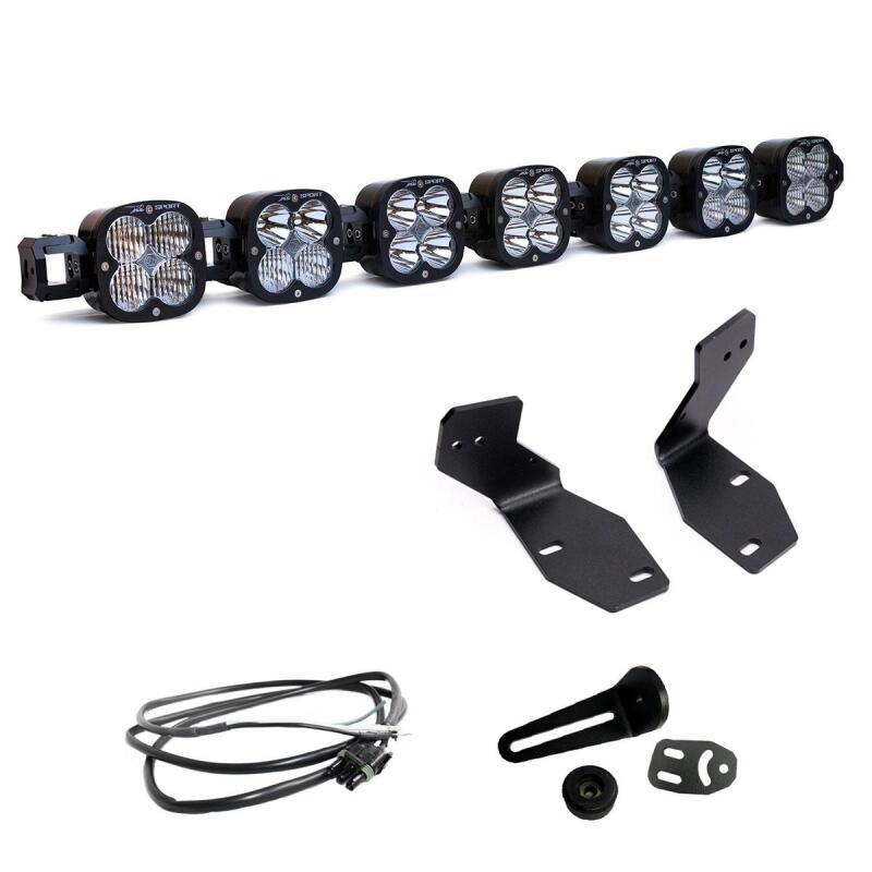Baja Designs 2023+ Ford F250/F350 Super Duty 7XL Linkable Bumper Light Kit w/ Upfitter Wiring | Dirty Garage