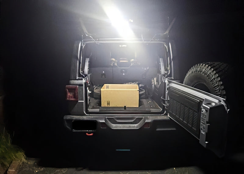 2018-2025 Wrangler JL Cargo LED Light Module Amber White - View 3 | Dirty Garage