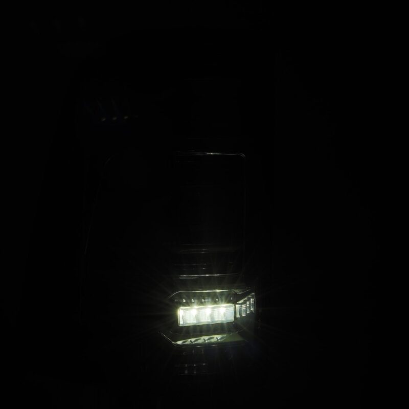 2019-2021 Ram 1500 Luxx-Series LED Tail Lights Alpha Black w Active Light Sequential Signal - View 9 | Dirty Garage