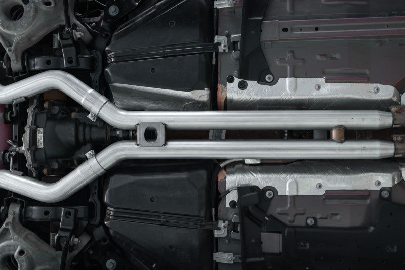 2018-2019 Mustang GT 5.0 3" Cat Back Quad Tip Race Version - View 5 | Dirty Garage