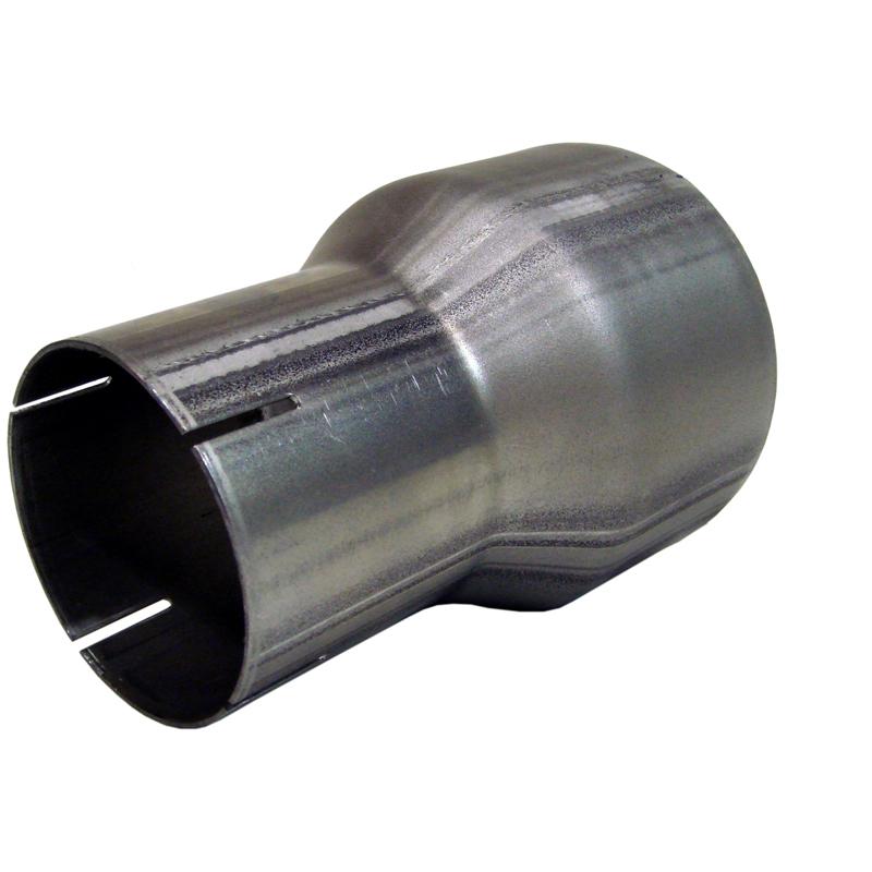 Universal 3.5" ID to 5" OD Adapter Aluminized - View 4 | Dirty Garage