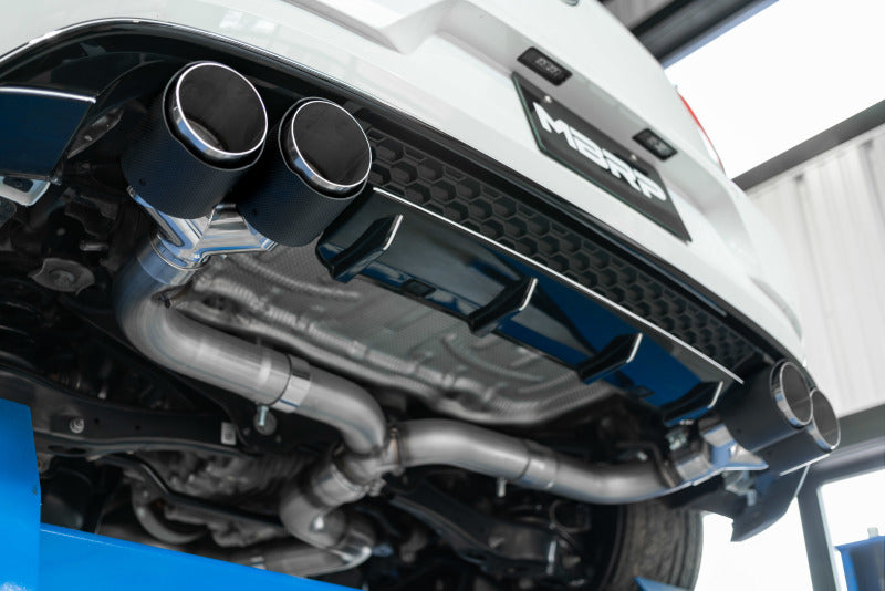 2015-2019 VW Golf R 3" T304 Cat Back Exhaust Carbon Fiber Tips - View 15 | Dirty Garage