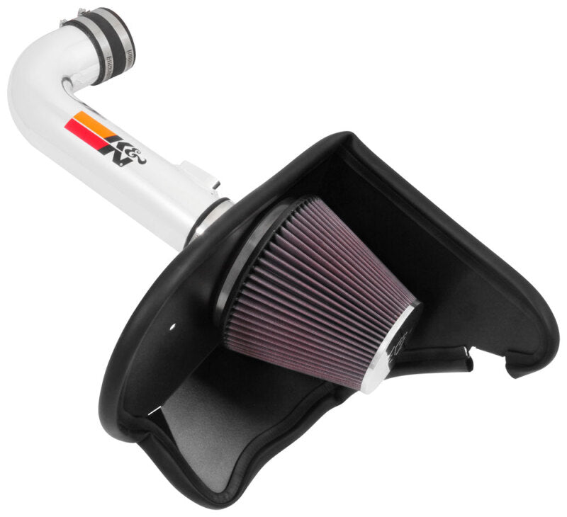 2016-2017 Camaro 3.6L Silver Typhoon Short Ram Intake - View 2 | Dirty Garage