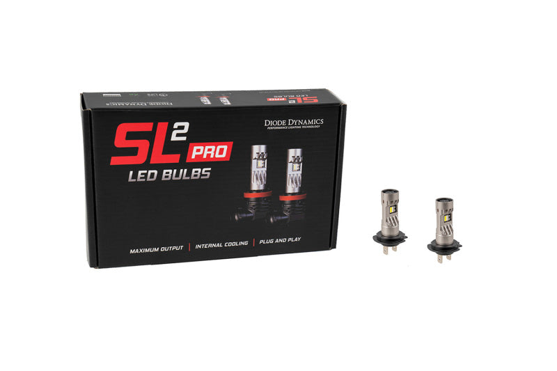 H7 White SL2 LED Bulbs - View 2 | Dirty Garage