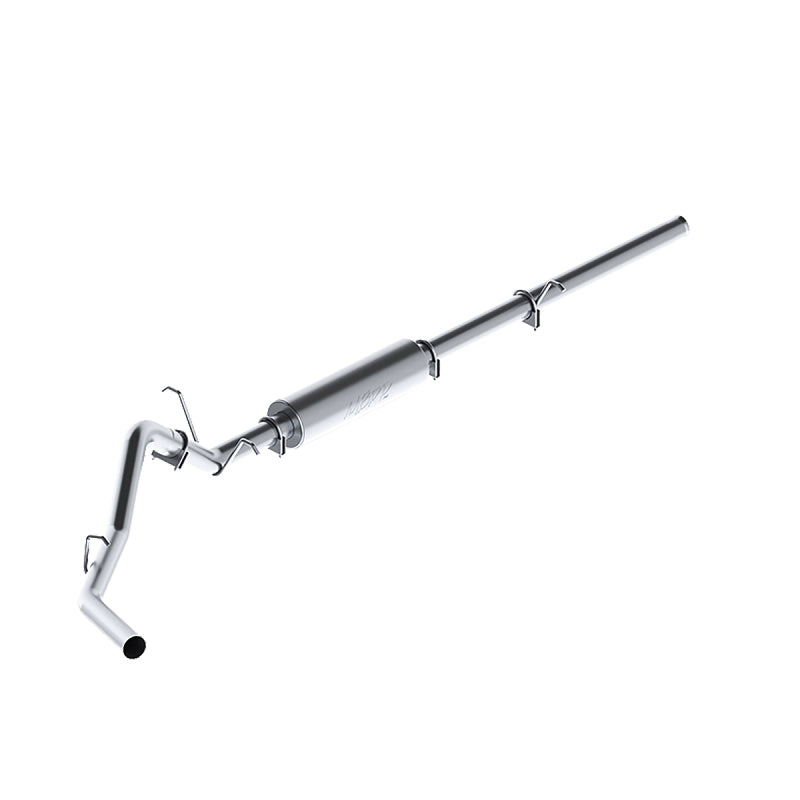 2009-2013 GM 1500 4.8/5.3L Cat Back Single Side AL P Series Exhaust - View 2 | Dirty Garage