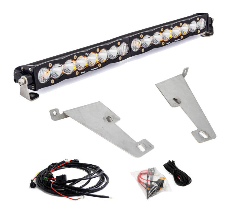 2022 Toyota Tundra 20" S8 Behind Bumper Light Mount Kit - View 2 | Dirty Garage