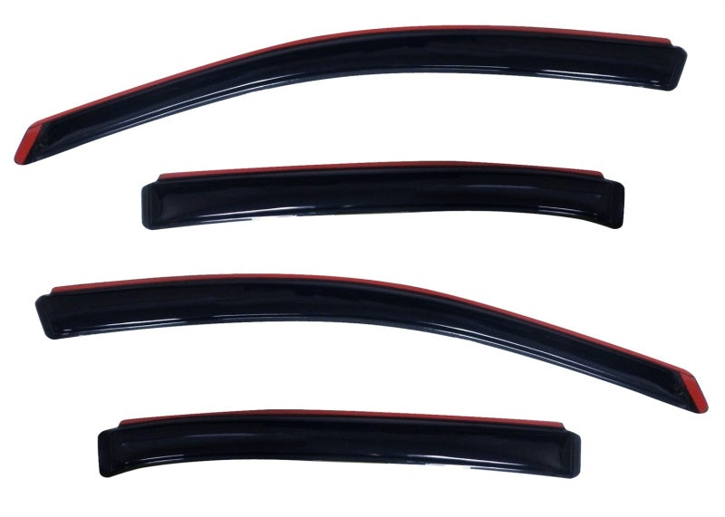 2010-2018 Taurus Front and Rear Window Deflectors Smoke 4-Piece - View 13 | Dirty Garage