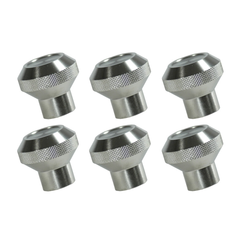 Rugged Ridge Billet Alum Dash Knob Set Alum 76-86 Jeep CJ - View 2 | Dirty Garage