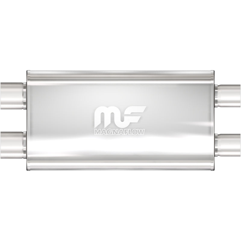 Universal Muffler Mag Stainless Steel 22x5x11 3 D/D | Dirty Garage