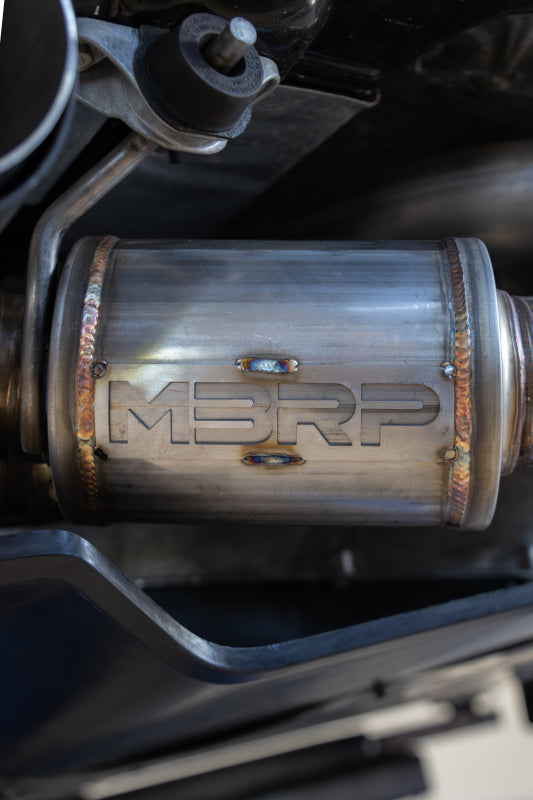 2020-2024 GM Corvette 3" Active Cat Back Quad Split Rear Exit Exhaust with AFM Sims - View 5 | Dirty Garage