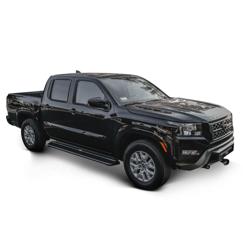 Universal Sure-Grip Series 79" Black Aluminum Running Boards- - View 20 | Dirty Garage