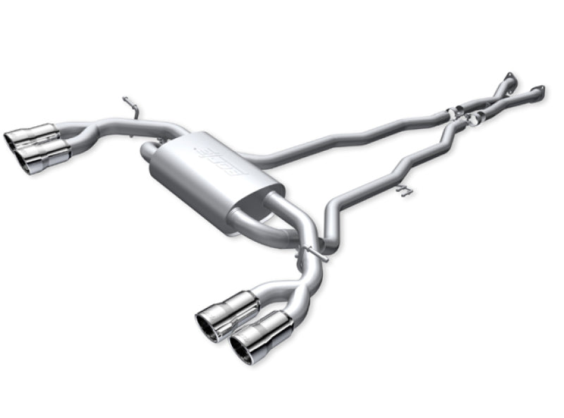 Borla 10-13 Hyundai Genesis 3.8L-V6 SS Catback Exhaust - View 3 | Dirty Garage