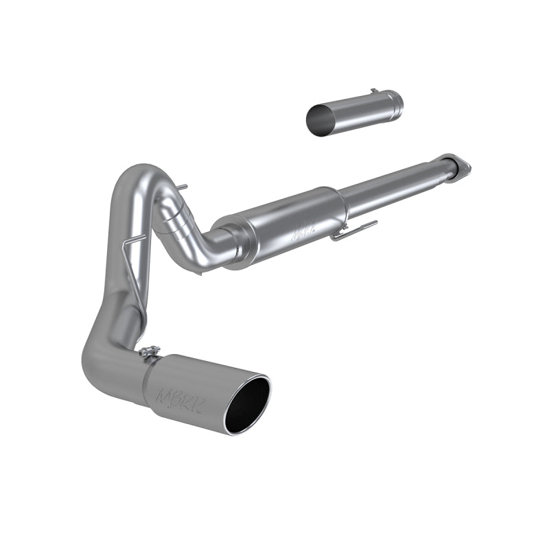 2015 F-150 2.7L 3.5"L EcoBoost 4" Cat Back Single Side T409 Exhaust System - View 5 | Dirty Garage