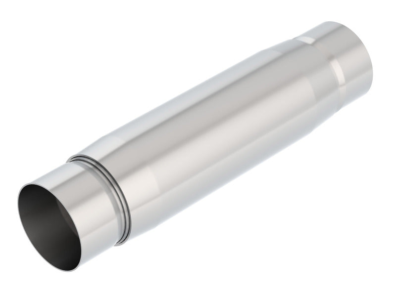 Borla CrateMuffler Resonator Option 3in Center/Center 3.5in Round x 10in - Null Sound Center/Center - View 3 | Dirty Garage