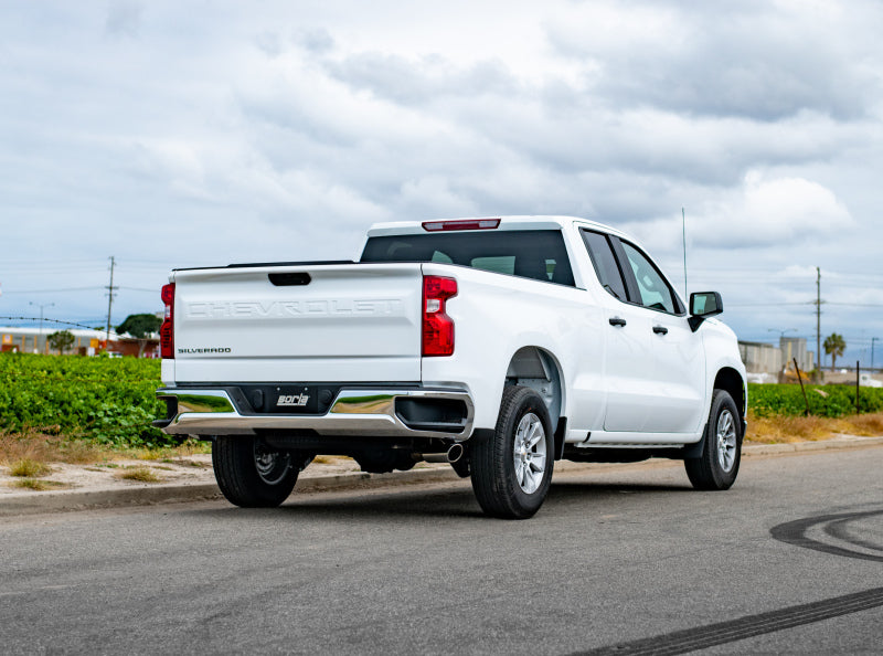 Borla 2019 Silv/Sierra C/B Exhaust Touring 1500 5.3L V8 AT 2&4WD EC STB(78.8) CC SB(69.3) 147.4 WB - View 3 | Dirty Garage