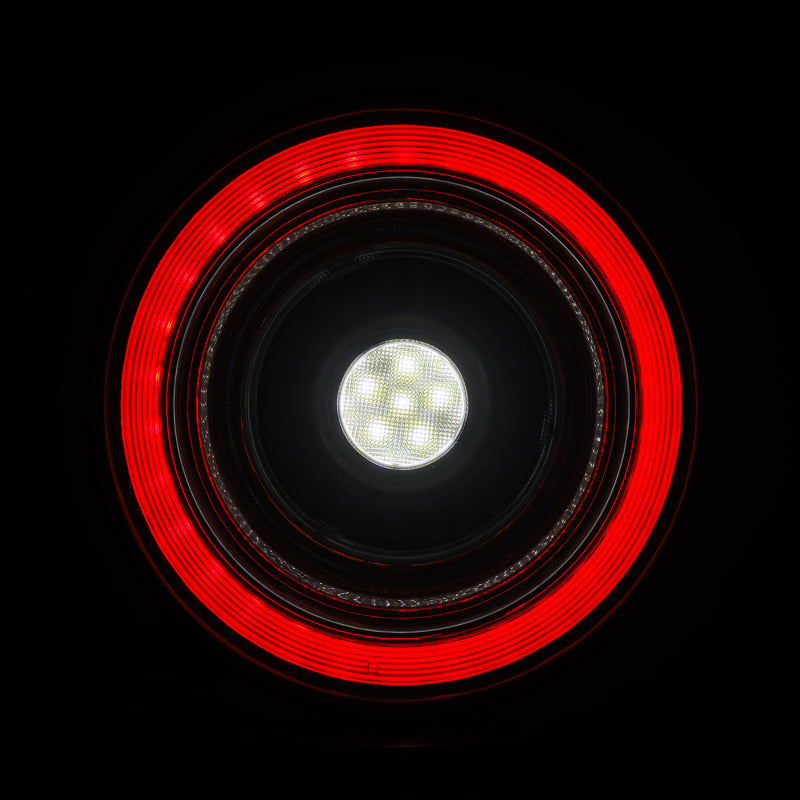 2010-2015 Ferrari 458 Nova-Series Prismatic LED Tail Lights Red Smoked - View 12 | Dirty Garage