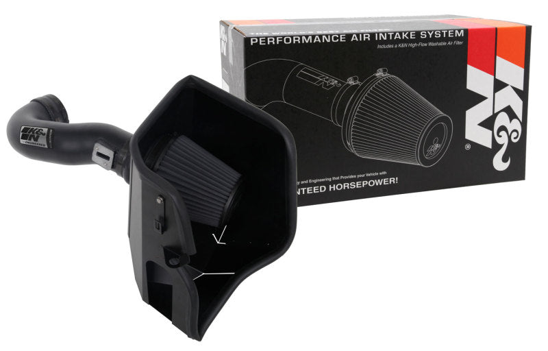 2019 Silverado 1500 5.3L V8 Black Performance Intake Kit - View 17 | Dirty Garage