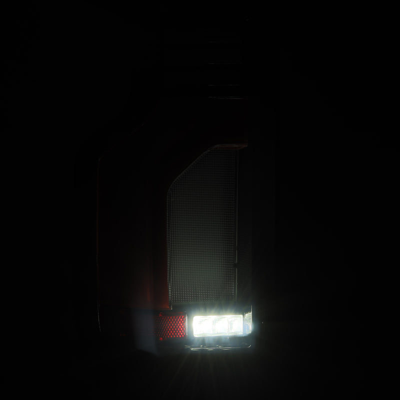2019-2024 GM 1500 2500HD 3500HD Luxx-Series LED Tail Lights Red - View 5 | Dirty Garage