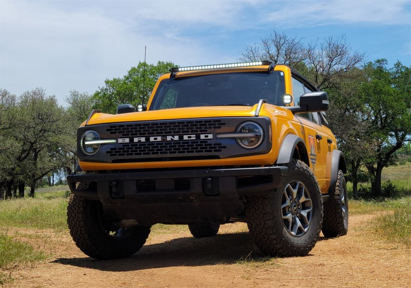 2021+ Bronco Mirror Mounted 4in Rigid LED Lights Kit - View 5 | Dirty Garage