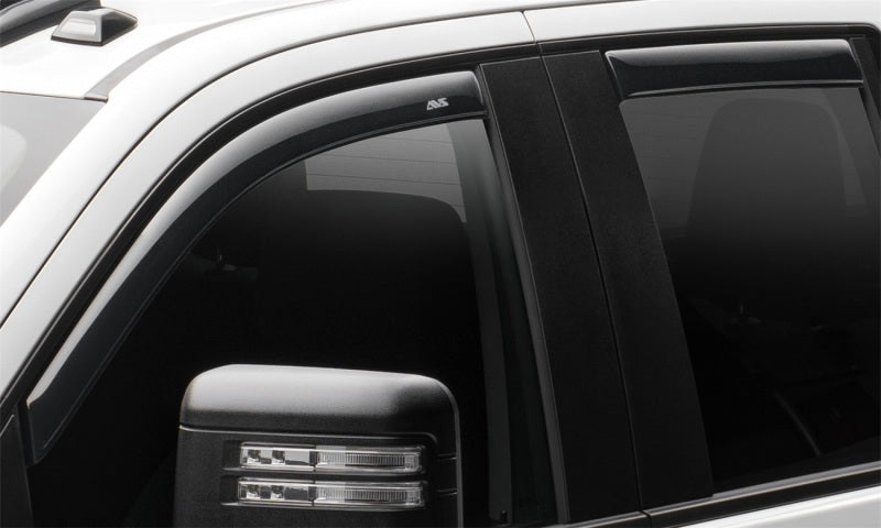 2019 GM 1500 Crew Cab Ventvisor In-Channel 4-Piece Smoke - View 6 | Dirty Garage