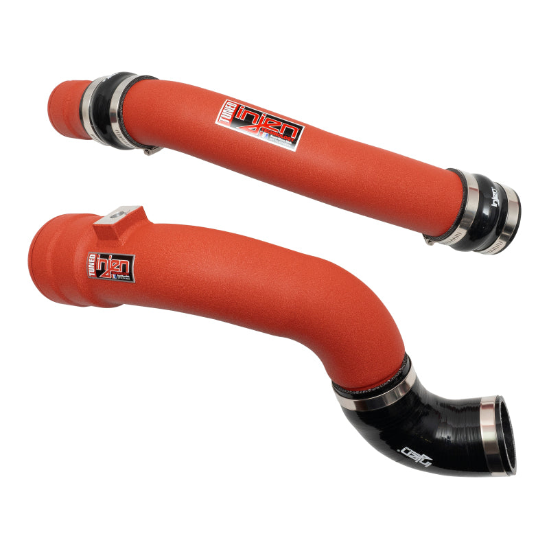 2017-2022 Superduty 6.7L Wrinkle Red Intercooler Piping Kit | Dirty Garage