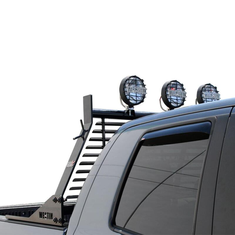 2002-2026 Ram 1500 / HD Black Headache Rack - View 2 | Dirty Garage