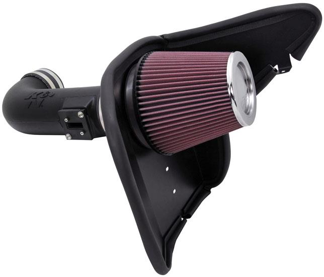 Universal 10 Camaro 6.2L V8 AirCharger Performance Intake - View 2 | Dirty Garage