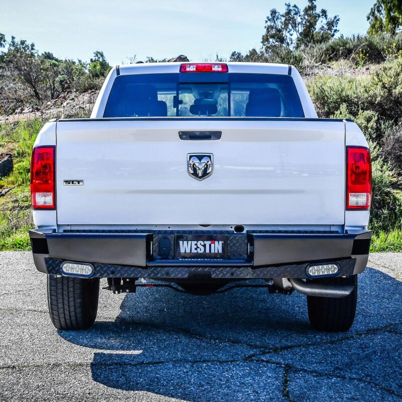 2009-2026 Ram 1500 / HD HDX Bandit Black Rear Bumper - View 7 | Dirty Garage