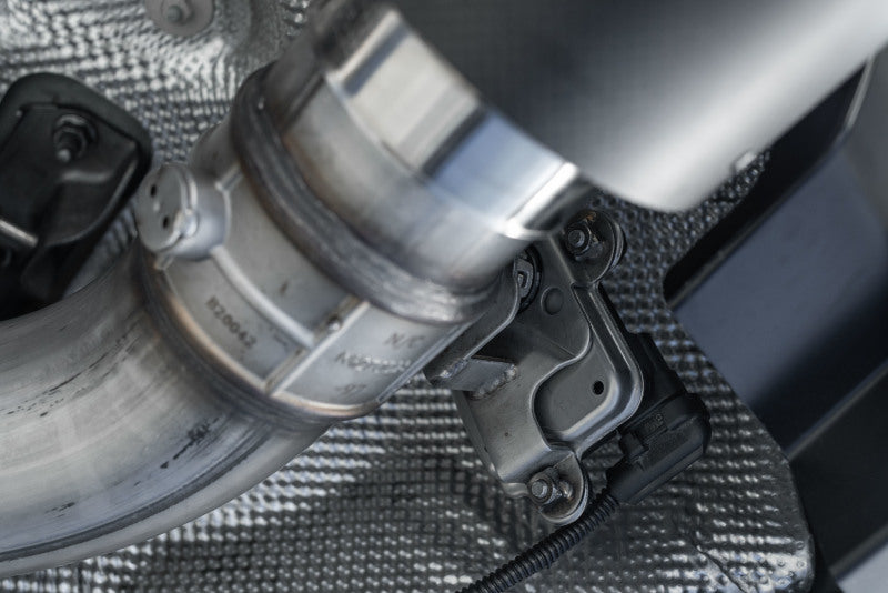 2020- Supra 3.0L 3" Catback Dual Rear Carbon Fiber Tips - View 2 | Dirty Garage