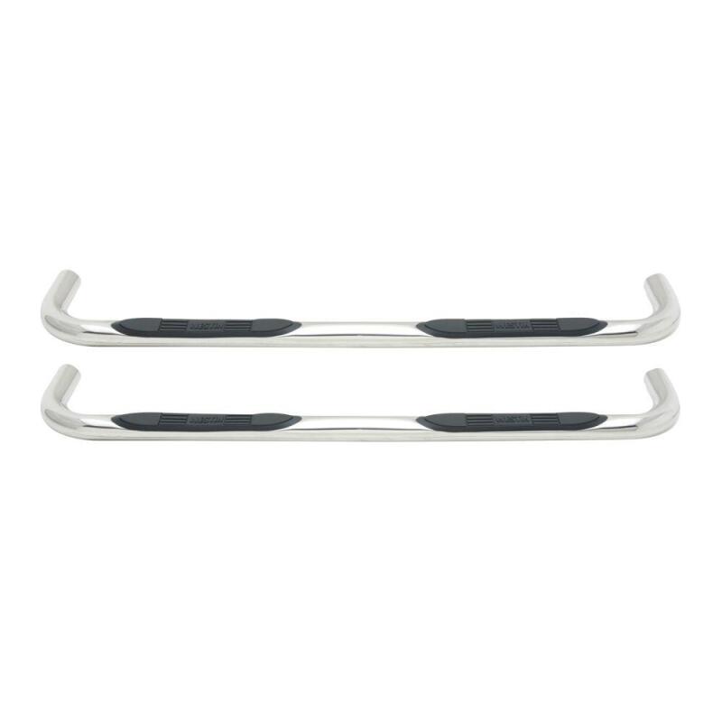 2000-2006 Tundra Access Cab E-Series 3" Round Polished Nerf Step Bars - View 4 | Dirty Garage
