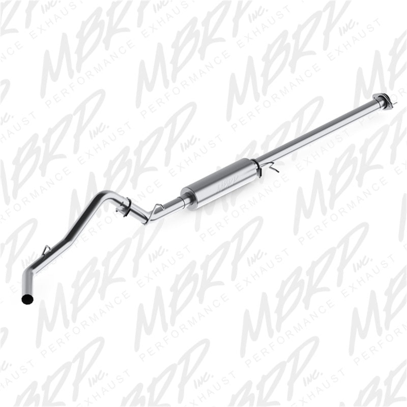 2007-2008 GM 1500 CC 3" Cat Back Single Side AL P Series Exhaust 6ft6" Bed 4.8/5.3L - View 2 | Dirty Garage