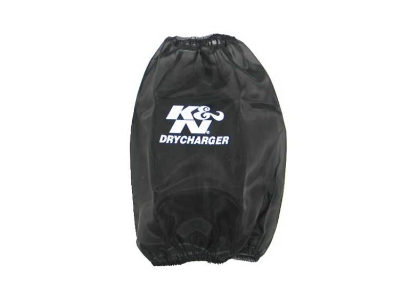 Universal Black Drycharger Round Tapered Custom Air Filter Wrap - View 4 | Dirty Garage