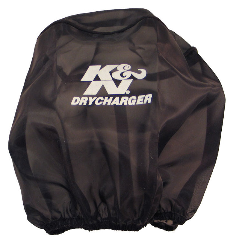 Universal Drycharger Air Filter Wrap Black - View 2 | Dirty Garage