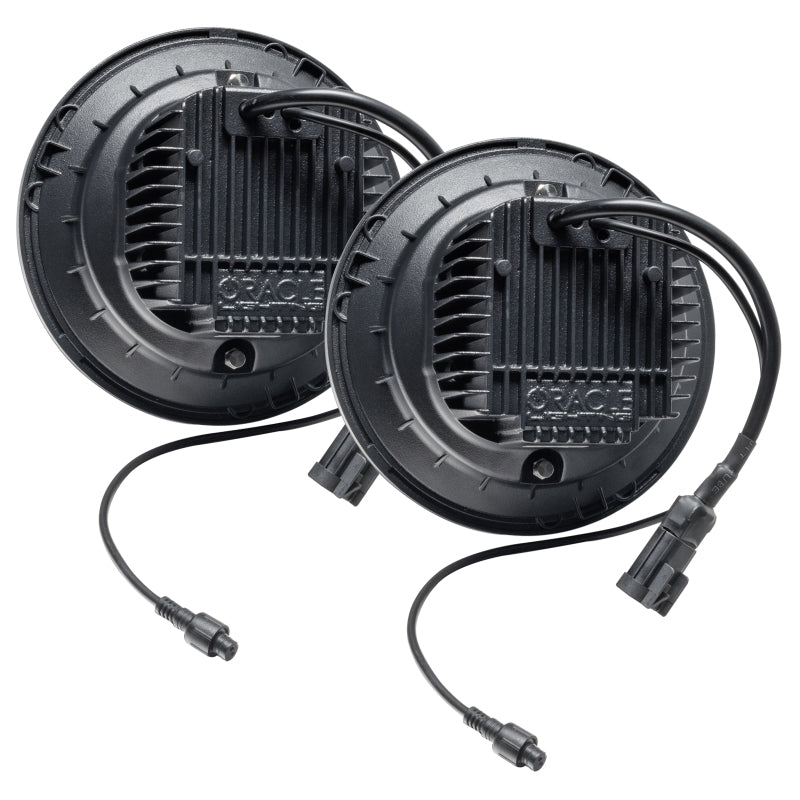 2007-2018 Wrangler JK Oculus Series 7" Bi-LED Projector Headlights - View 4 | Dirty Garage