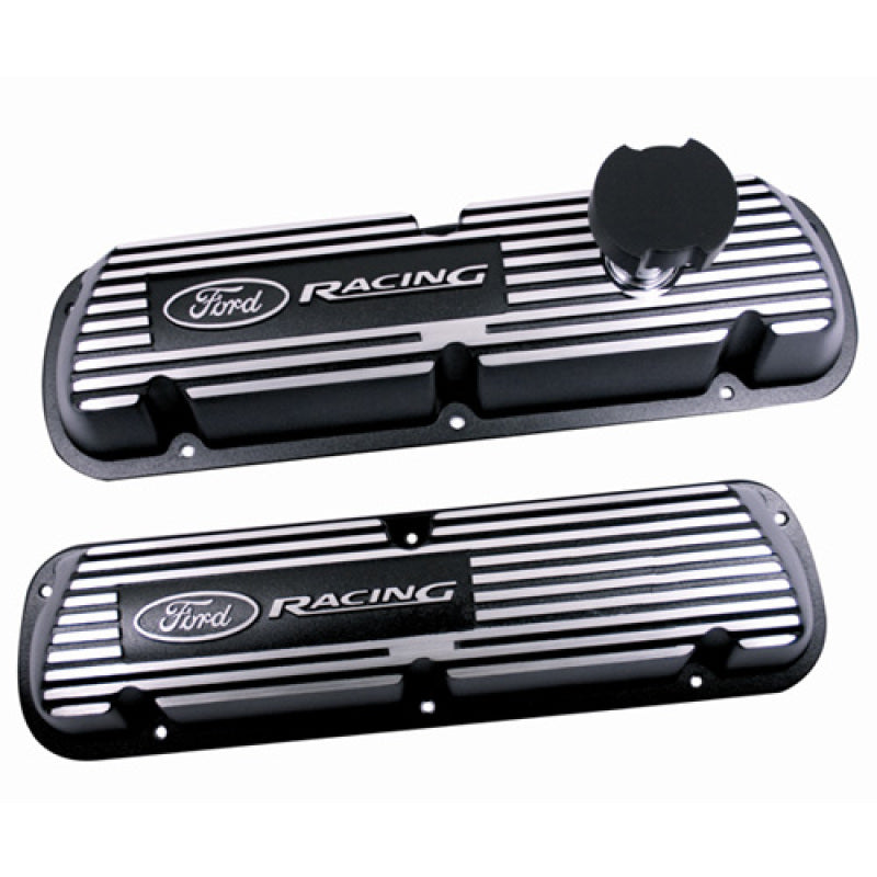 Universal Black Satin Valve Covers Racing EFI | Dirty Garage