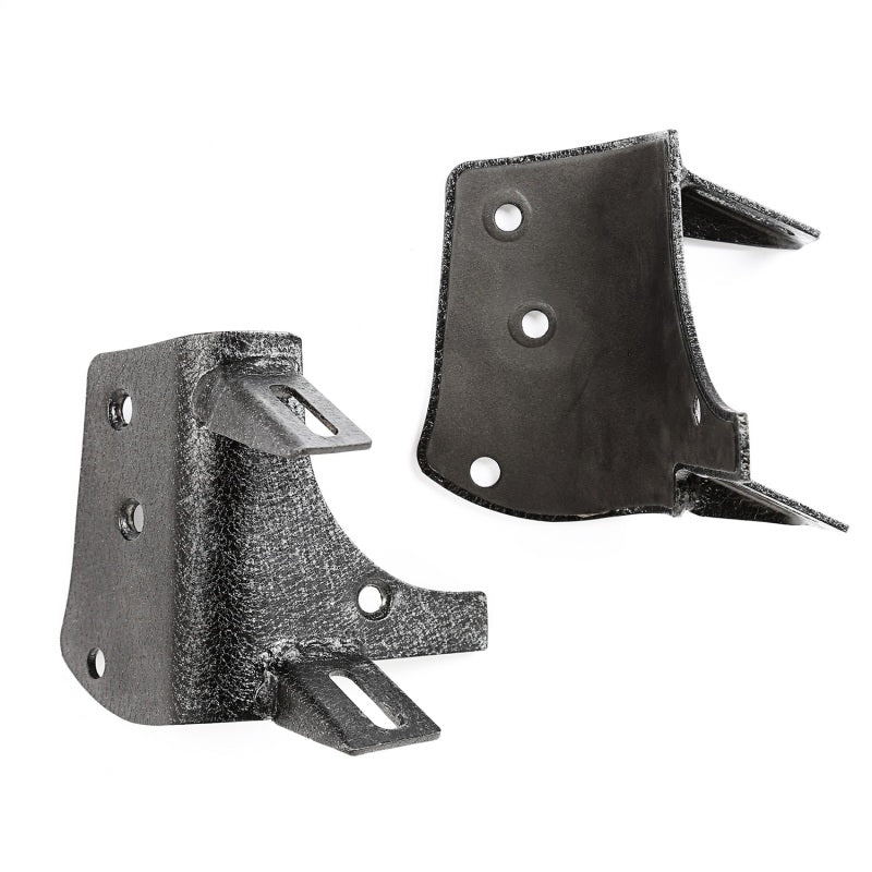 Rugged Ridge 97-06 Jeep Wrangler TJ Textured Black Dual A-Pillar Light Mount - View 9 | Dirty Garage