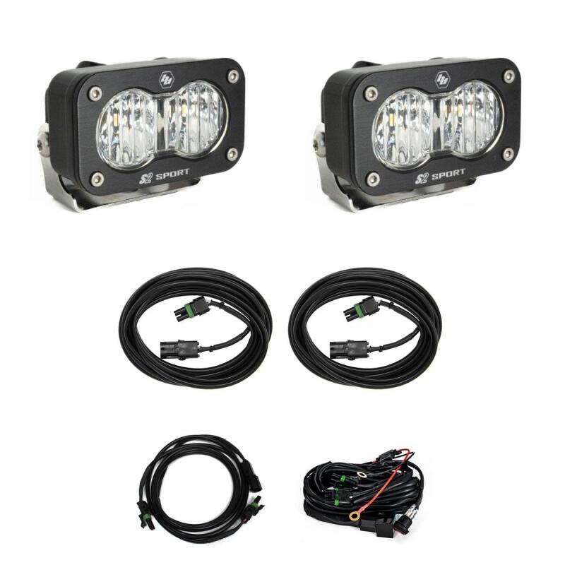 Baja Designs 23-24 Ford F250/F350 Super Duty S2 Sport Dual Reverse Light Kit w/ Toggle | Dirty Garage