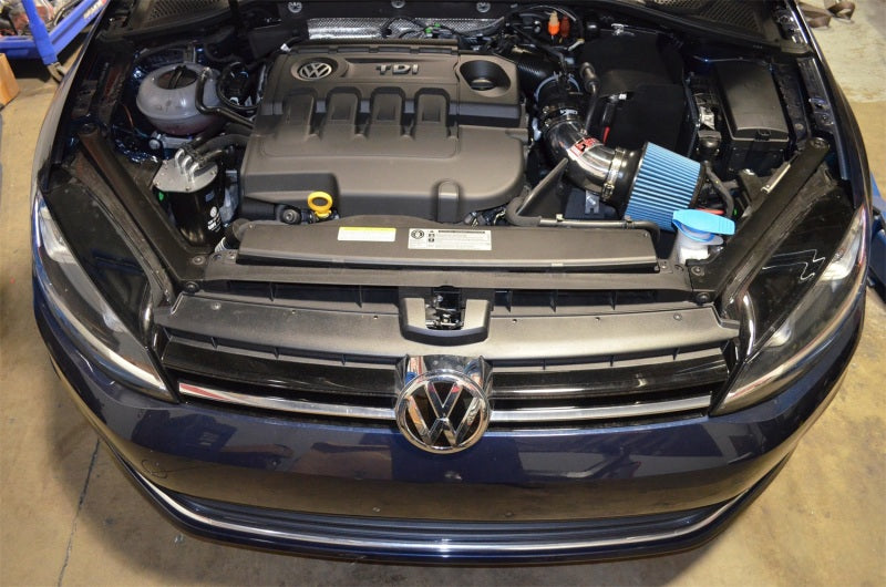 2015 Golf TDI Polished SRI MR Cold Air Intake w/ Heat Shield - View 2 | Dirty Garage