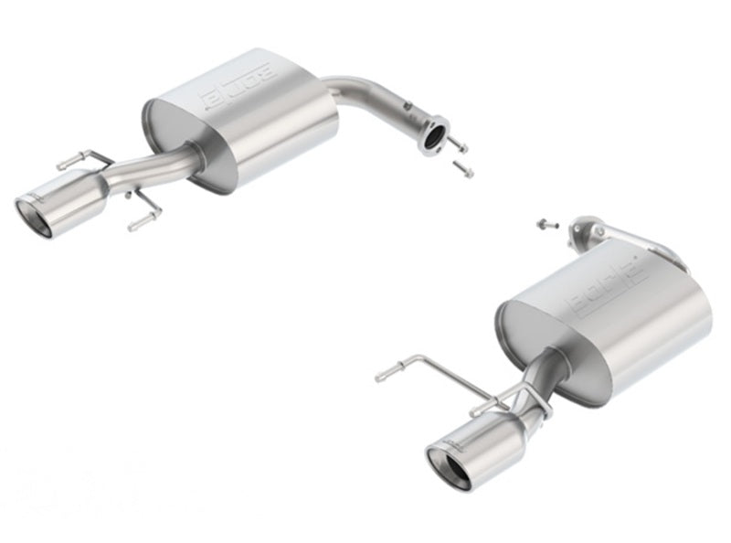 Borla 14-16 Toyota Camry 3.5L AT FWD 4DR 2.25in Touring Rear Section Exhaust 3.5in x 4.25in Tips - View 4 | Dirty Garage