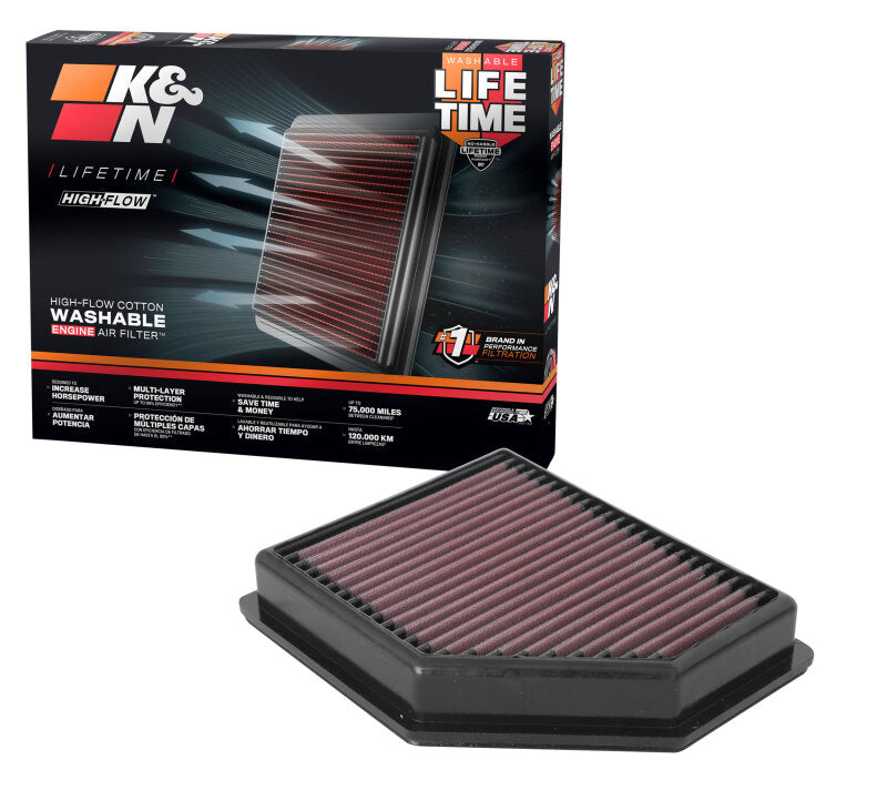 2020-2022 Sentra 2.0L L4 Replacement Air Filter - View 4 | Dirty Garage