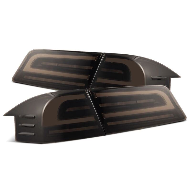 2012-2021 Model S Luxx-Series LED Tail Lights Black | Dirty Garage