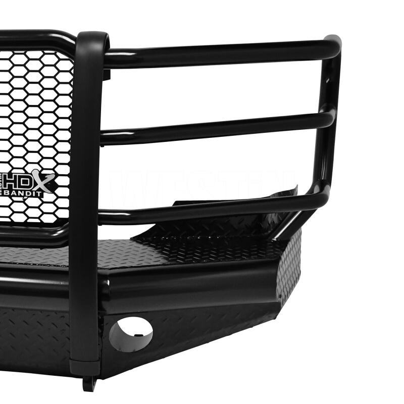 2011-2016 Super Duty HDX Bandit Black Front Bumper - View 12 | Dirty Garage