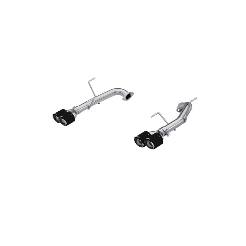 2022 Subaru WRX 2.5" Dual Split Rear Exit Quad CF Tips | Dirty Garage