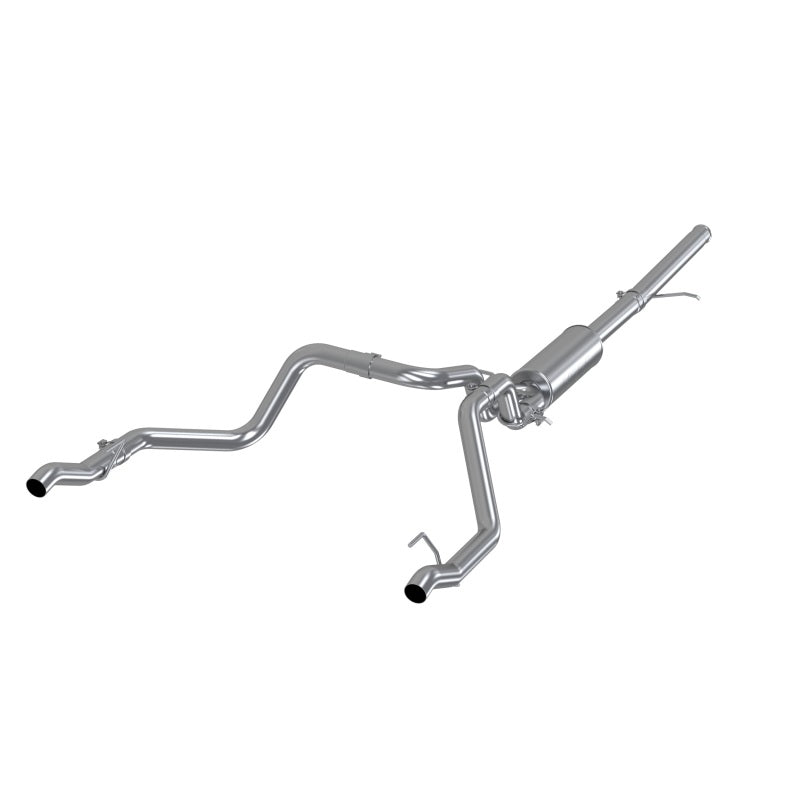 2019 GM 2.5" Cat Back Dual Rear Exit Aluminized - View 3 | Dirty Garage