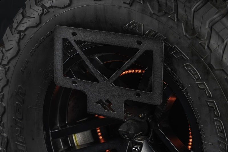 Rugged Ridge Tag Relocation Bracket Rear 18-20 Jeep Wrangler JL - View 2 | Dirty Garage