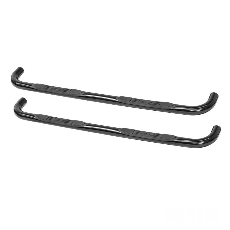 2009-2026 Ram 1500/HD CC E-Series 3" Round Black Nerf Step Bars - View 4 | Dirty Garage