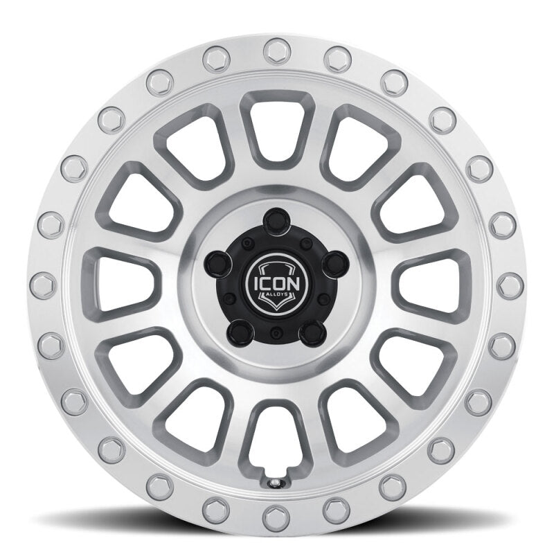 ICON Hulse 18x9 5x150 25mm Offset 6in BS Silver Machined - View 4 | Dirty Garage