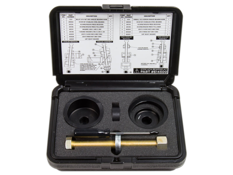 Universal On Vehicle Uniball Replacement Tool Kit - View 3 | Dirty Garage
