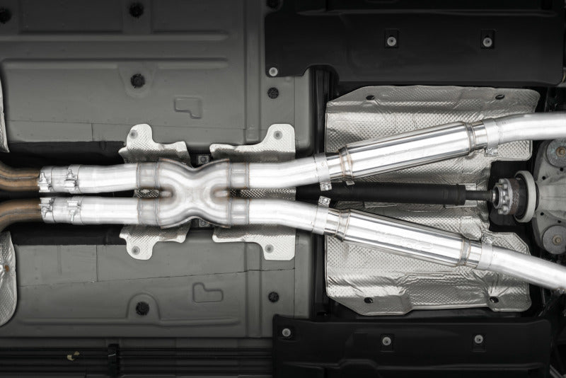 2017-2024 Challenger 5.7L 6.2L 6.4L Aluminized Catback Exhaust - View 2 | Dirty Garage